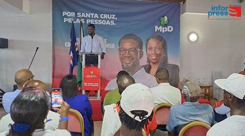 Autarquicas2024/Santa Cruz: Líver Gomes promises to improve the municipality’s social and economic development